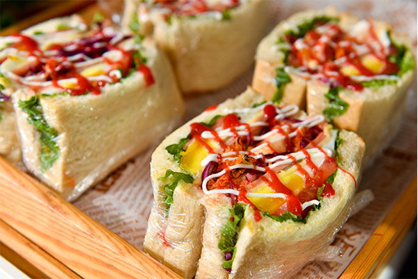 山东新东方烘焙作品-咸面包