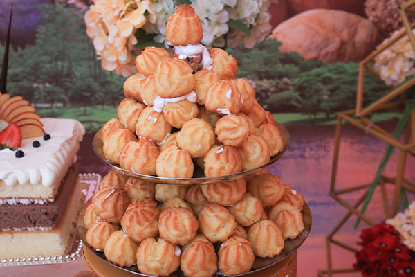 山东新东方甜品作品-泡芙